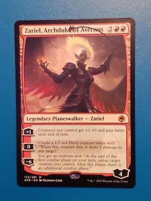 zariel mtg card Zariel, Archduke of Avernus