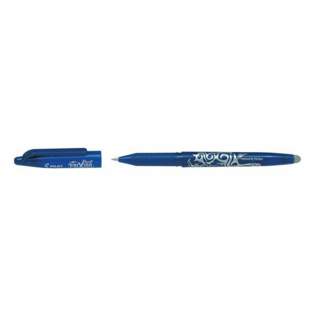 Pilot Frixion Erasable Rollerball Pen - Blue, Pack of 12