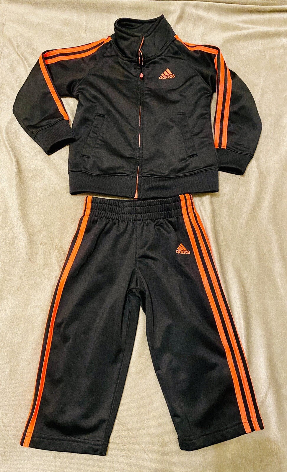 adidas outfit orange