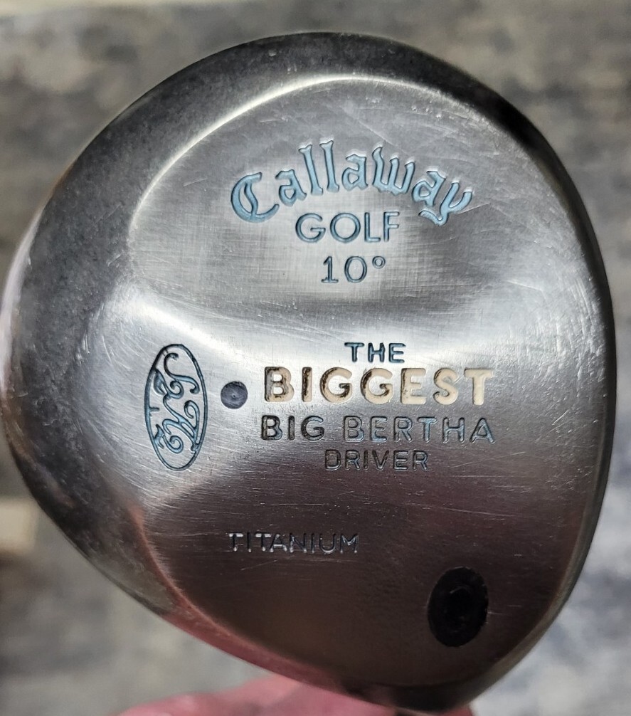 希少 Callaway Big Bertha Driver 10° Callaway Biggest Big Bertha Driver 10* Regular Graphite Mens