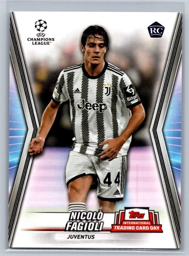 2023 Topps UEFA Champions League Int Trading Card Day #NTCD-S13 Nicolò Fagioli