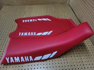 YAMAHA YZ125 YZ250 1990 SADDLE SEAT COVER "red"  [Y-120]