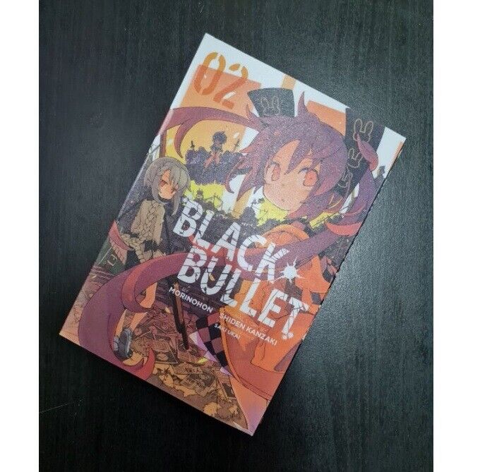 Black Bullet Shiden Kanzaki Manga Volume 1-4 (End) English Version Comic New