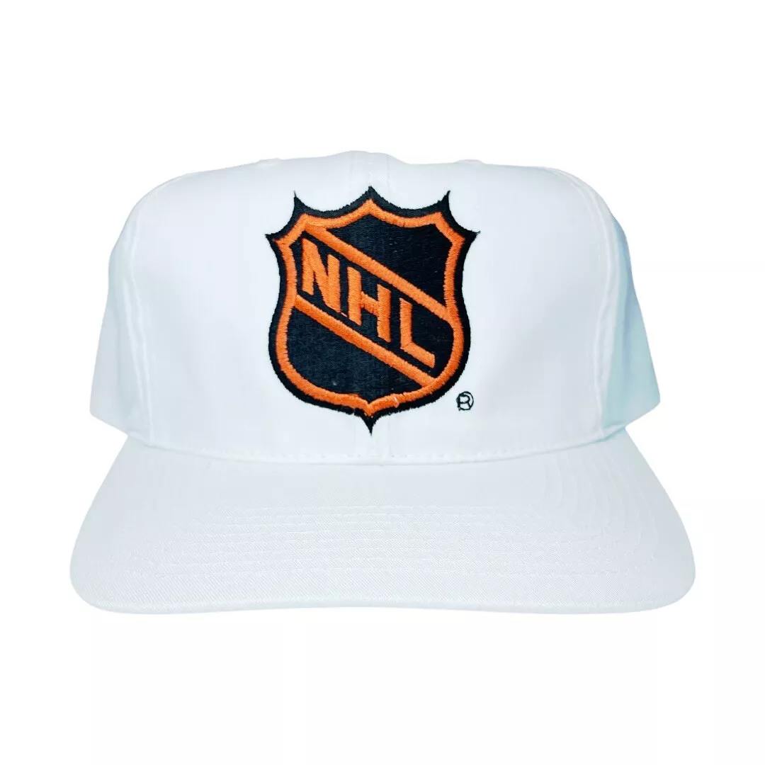 THROWBACK NHL NATIONAL HOCKEY LEAGUE SHIELD LOGO ADJUSTABLE HAT