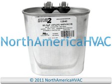 Jard Mars Mars2 Oval Run Capacitor 80 uf MFD 440 volt 12840