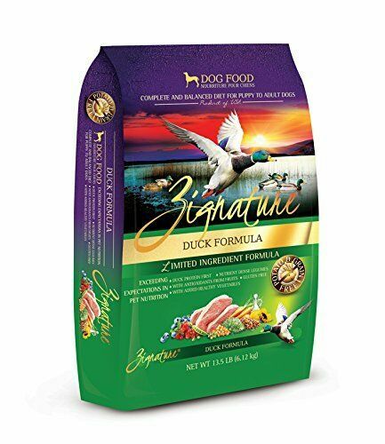 zignature dog food sale