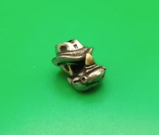 Stainless / Brass Rhino Knife Lanyard Bead  - Pendant Paracord Keychains EDC