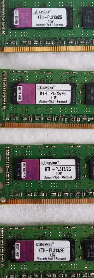 8x Kingston 2GB 240-Pin DDR3 SDRAM ECC Reg DDR3 1333 PC3 10600 KTH-PL313/2G - Image 2 of 4