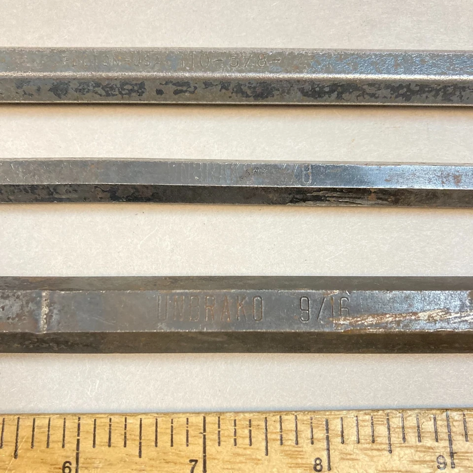 Cincel frío 3 piezas Fulton 5/8" Unbrako 9/16" y 3/8" EE. UU. Foto 2 de 4