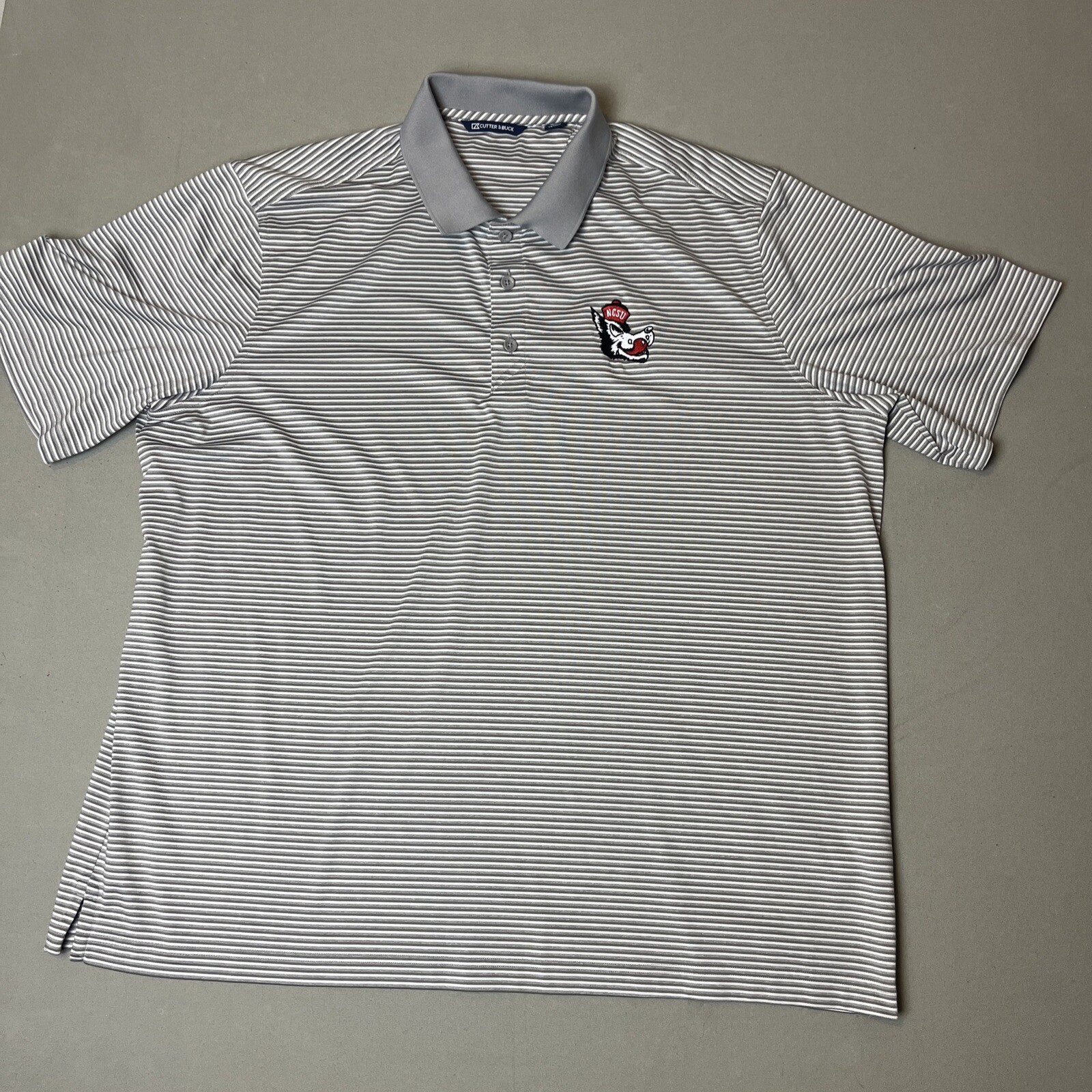 NC State Wolfpack Cutter and Buck golf polo shirt 2XL
