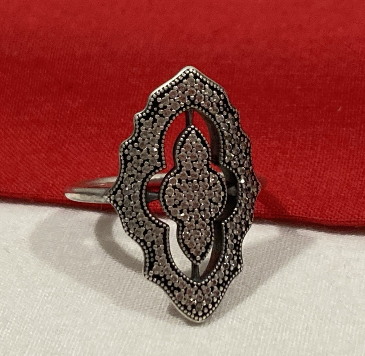 PANDORA 　S９２５　ＡＬＥ　５２　リング Pandora S925 ALE Abstract Elegant Ring - Size 52 | eBay