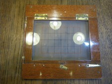 Plattenkamera Rückwand mit Mattscheibe!   Schöner Zustand  ca 9x12