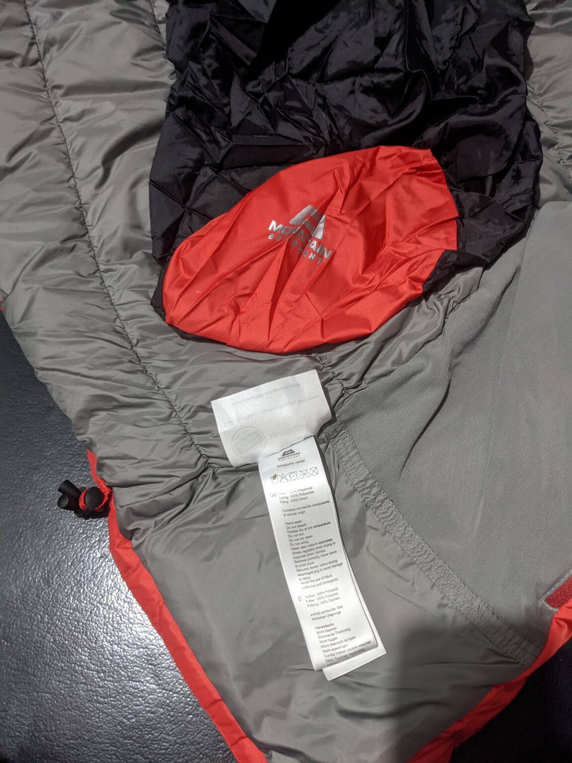 Mountain Equipment Annapurna Expedition Down Parka Jacket - Red - Men's Small