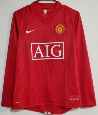 Nike Manchester United Ronaldo 07-09 LS Home Jersey / Shirt