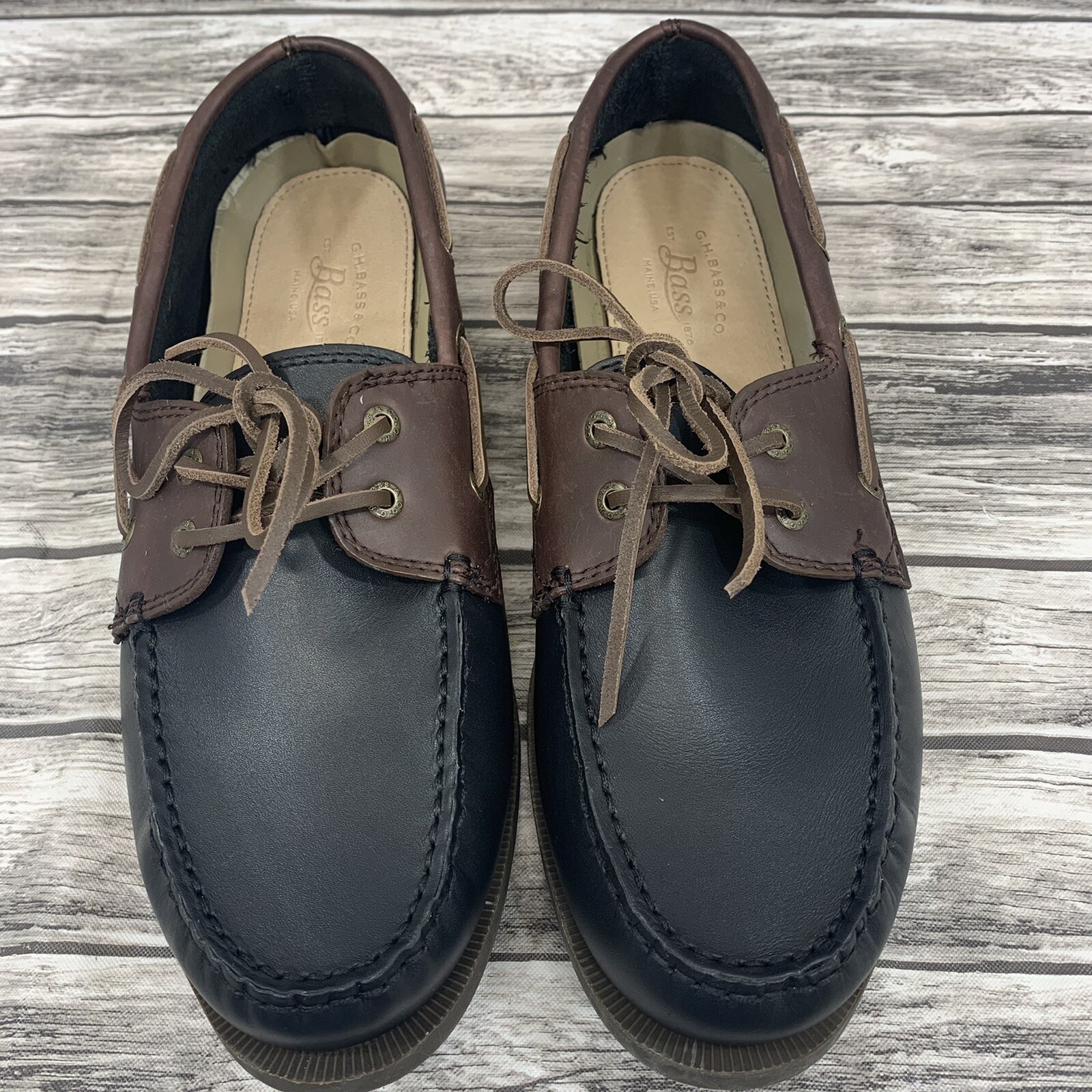 GH Bass Mens Hampton Core 2 Boat Shoes 
