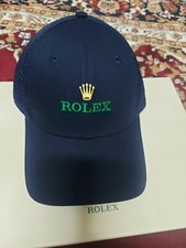 New Rolex Navy Mesh Fitted Cap Size 58 Cm