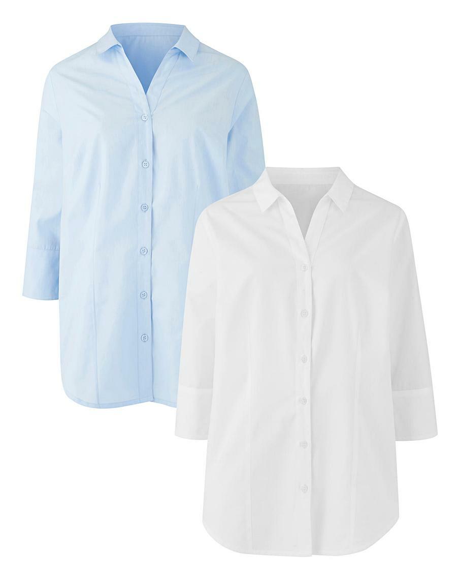 CAPSULE LADIES COTTON WORK SHIRT NEW (ref 536) SALE UK