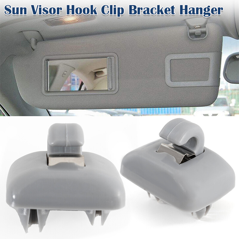 Sunscreen Clips Pack Of 2 Sun Visor Holder For Au-di, Car Sun Visor Clip Hook Compatible With Au-di A1 A3 A4 A5 S3 S4 S5 Q3 Q5 TT, Holder For Sun Visors - Foto 10
