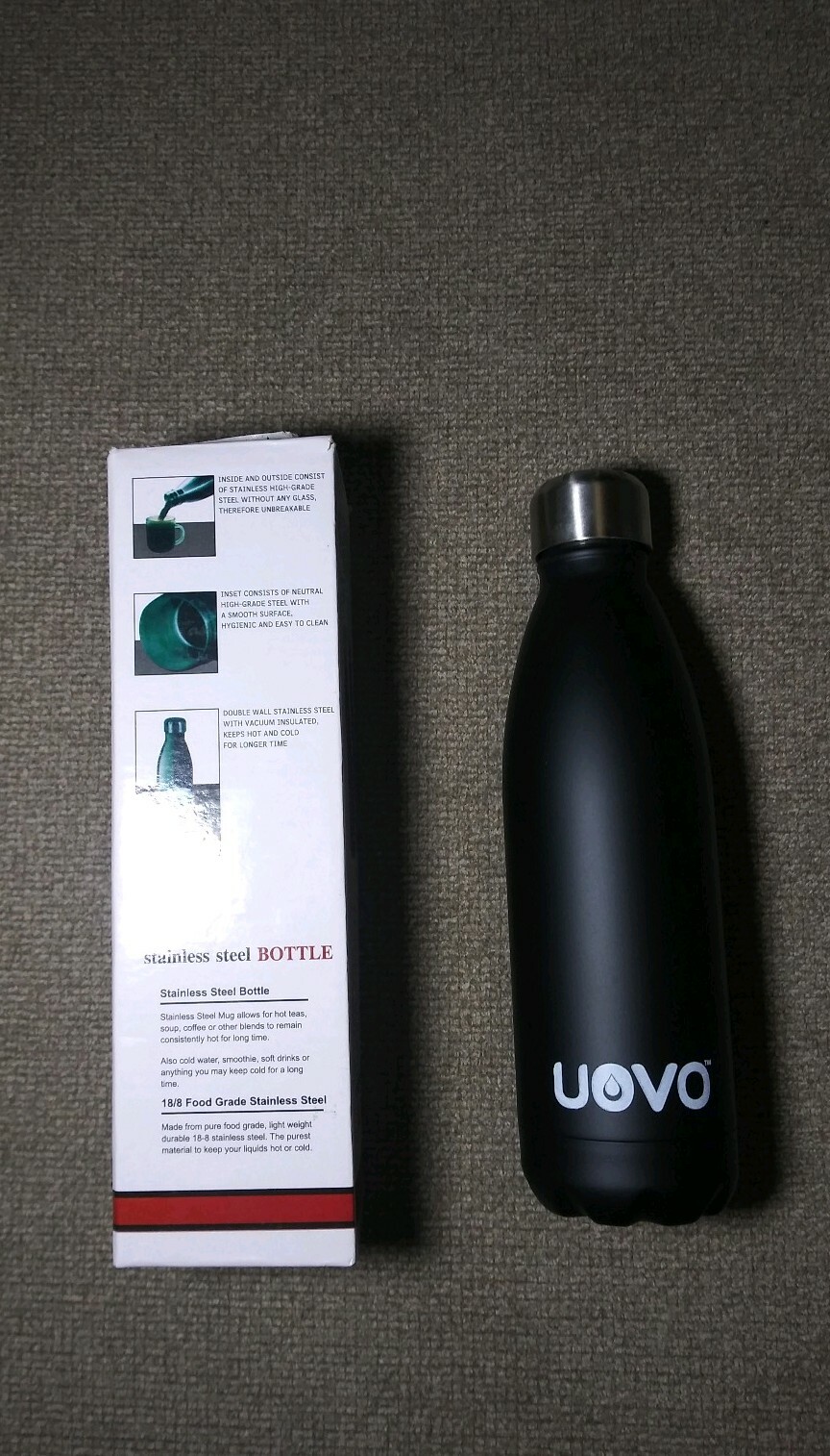triple walled water bottle