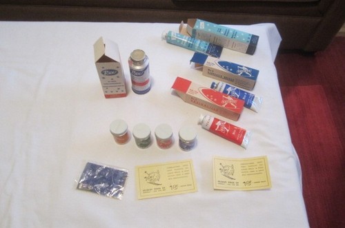 Vintage Lot of REX and VAUHIT Ski Wax - Wonderful Advertising - Made in Finland