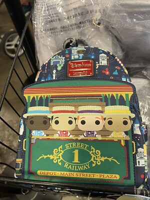 Disney Parks Lounge Fly Dapper Dan Main Street USA Backpack NWT