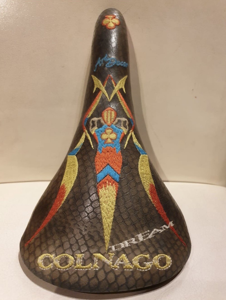 Colnago DREAM Art Decor C40 Bassano Vuelta Lizard Skin Saddle