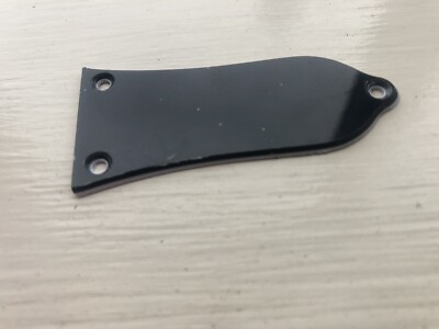 BRÜCKENSTABABDECKUNG Glockenform 2-lagig H57 x B27mm für LP/Epi schwarz/weiß mit Schrauben!