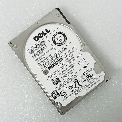 DELL 1.8TB SAS 12Gbps 512e RPM 10K HUC101818CS4204 DP/N VTHDD 0VTHDD - Afbeelding 3 van 3