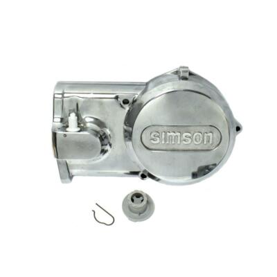 Simson Deckel Motor Zündung poliert + Tachoantrieb 16Z Ritzel S51 Schwalbe SR50
