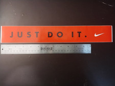 Nike Just Do It With Swoosh Sticker Decal 14 34 Long