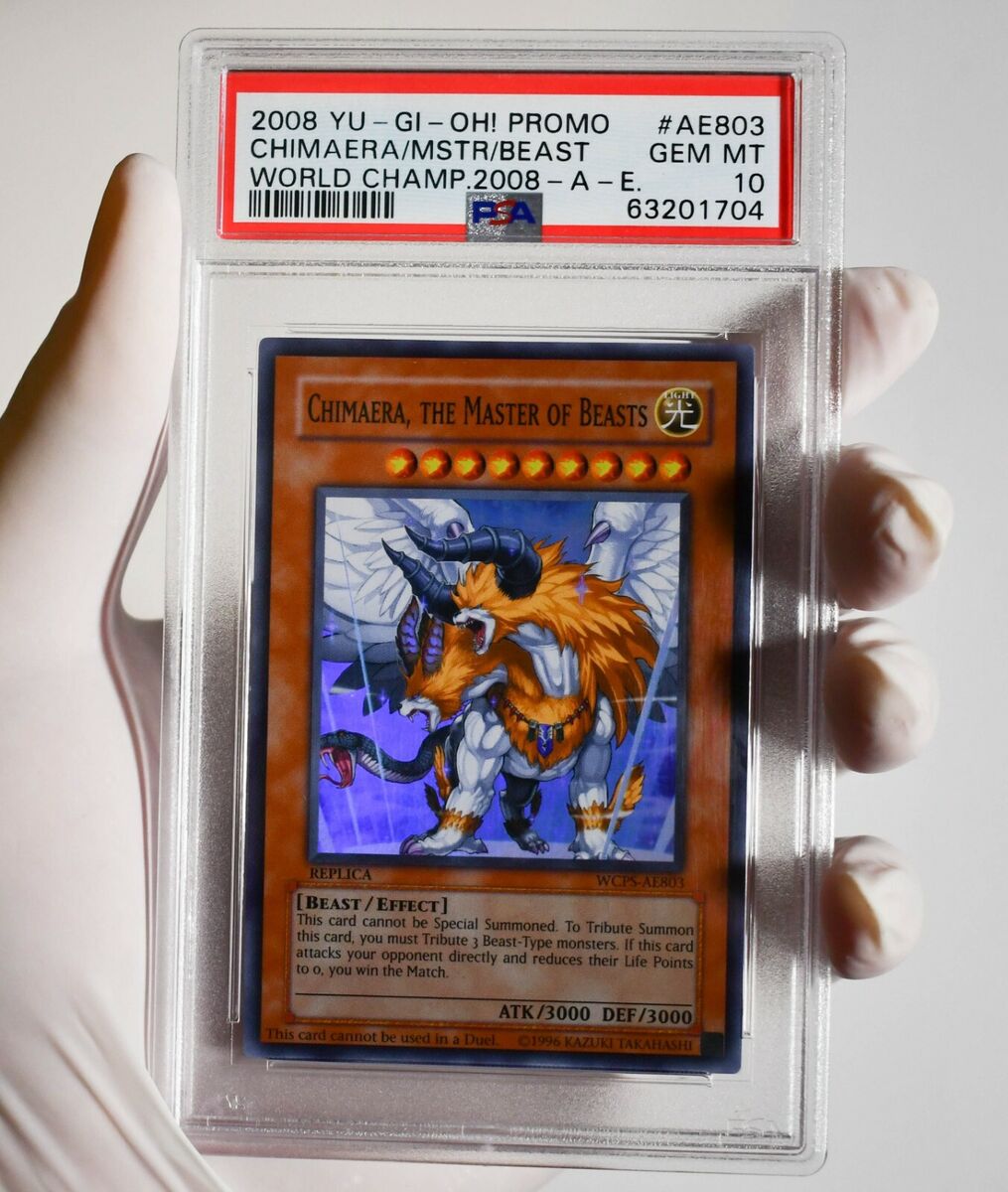 Yugioh World Champ: CHIMAERA, THE MASTER OF BEASTS WCPS Yugioh World Champ: CHIMAERA, THE MASTER OF BEASTS WCPS