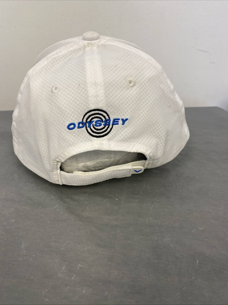 Callaway✖️CLUBHAUS Cap - White Callaway Hat Golf Running Snapback Cap Hat White Odyssey