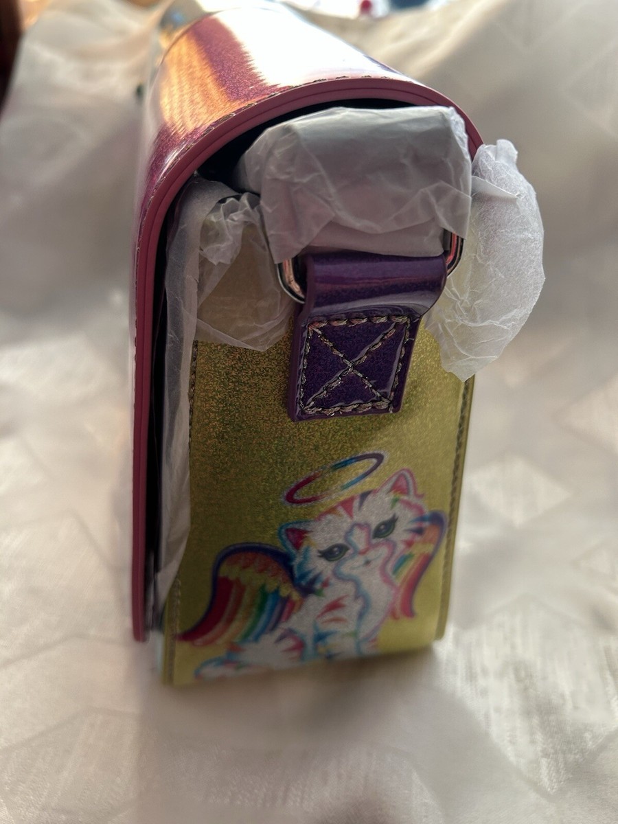Loungefly Lisa Frank Borsa A Tracolla Cuore Arcobaleno: Fantasia E Colore - 4