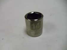Craftsman 1/4" Drive Short Laser Etched Sockets, Metric STD 6 Point, Made in USA