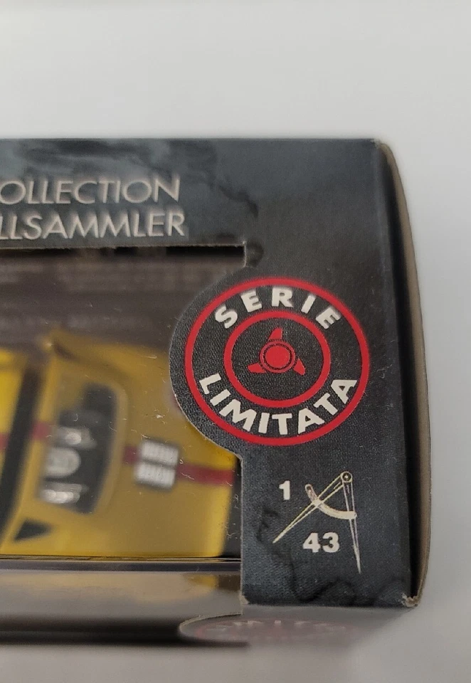 Ford GT 40 Bang escala 1:43 amarillo con rojo NUEVO EN PAQUETE HECHO EN ITALIA  Foto 4 de 4