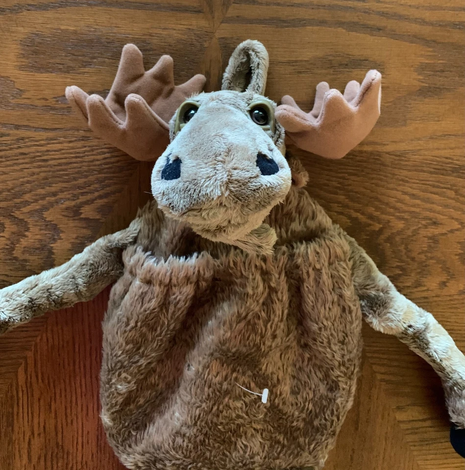 BIG SKY CARVERS Plush Christmas Stocking Mountain Mooses Brown BEARFOOT MOOSES - Image 2 of 4