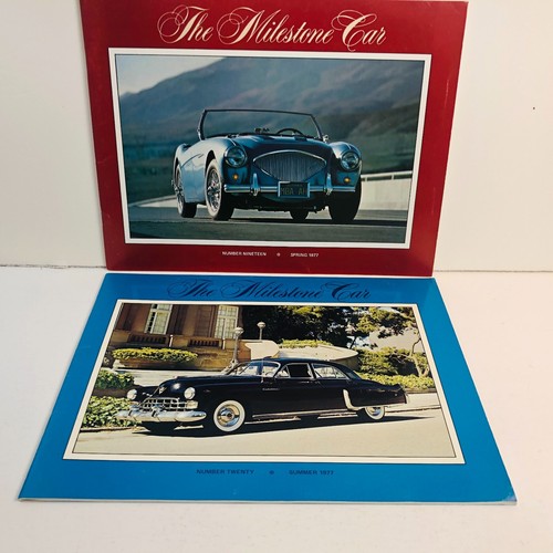 20 volume lot Milestone Car Society includes Vol 1 number 1 1972, see list - Picture 9 of 17