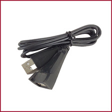 USB Type 2.0 Extender Cable Cord Black USB A Extension 60" Inch 5' ft foot