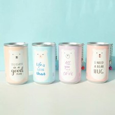 New 4 Pcs Mini Canister Wet Wipes