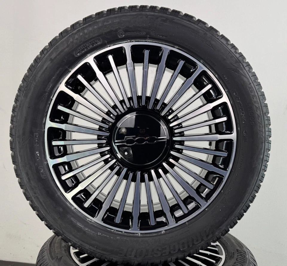 Fiat 500E 16 Zoll Felgen Winterreifen Winterräder NEU 195/55/16 87H M+S NEU - Bild 2 von 4