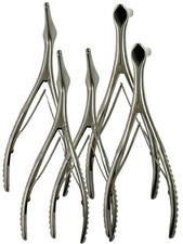 Set of 5 - ENT Vienna Nasal Speculum (Large) Adult Examination Diagnostics