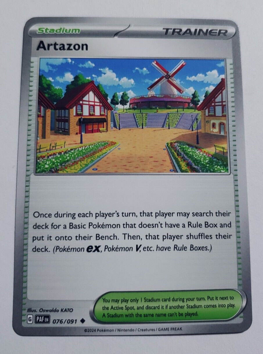 Artazon 76/91 Uncommon | Paldean Fates | Pokemon Card - Ships Same Business Day!