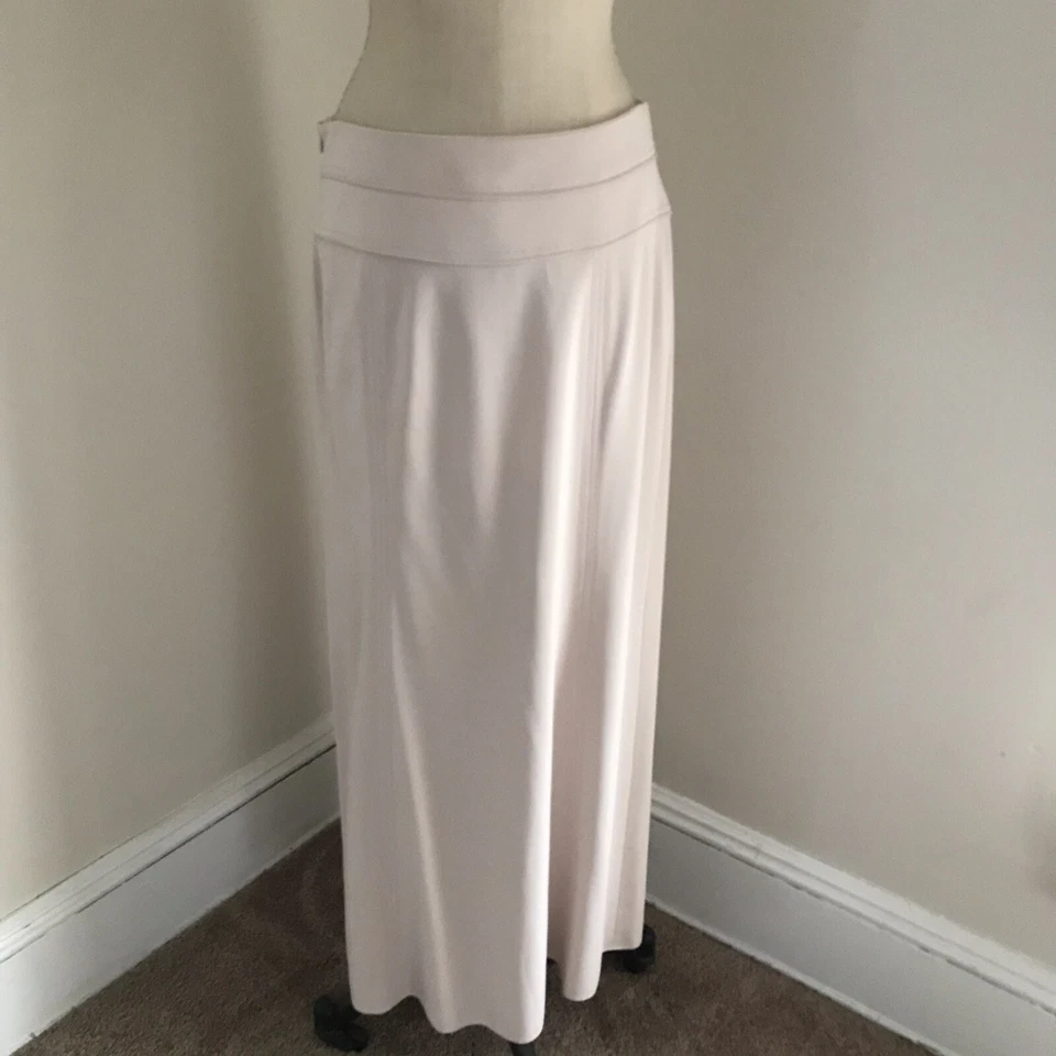 Falda de pasarela Claude Montana Butternut Hecha en Italia EU46 12US Foto 3 de 4