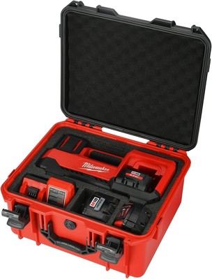 Air Compressor Case for Milwaukee Inflator: Waterproof Hard Tool Box for Milwauk