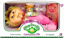 Jakks Pacific 2008 Cabbage Patch Kids Celebration CPK 10" Girl Baby Doll NIB