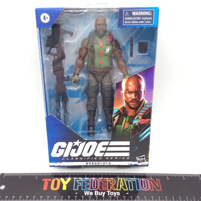 GI JOE Classified Series 01 ROADBLOCK Action Figure - Field