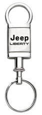 Jeep Liberty Satin Valet Keychain Chrome Jeep Liberty Satin Valet Keychain Chrome