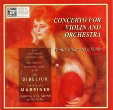 Concerto for Violin and Orchestra: Violin Concerto in D M - VERY GOOD