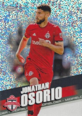 2022 Topps Chrome Major League Soccer Speckle Parallel Cards (181 - 190) - MLS