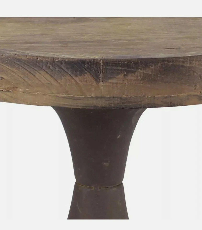 Деревянный пьедестал подставка для демонстрации ~ центральный элемент выветренного фермерского дома - Изображение 3 из 4